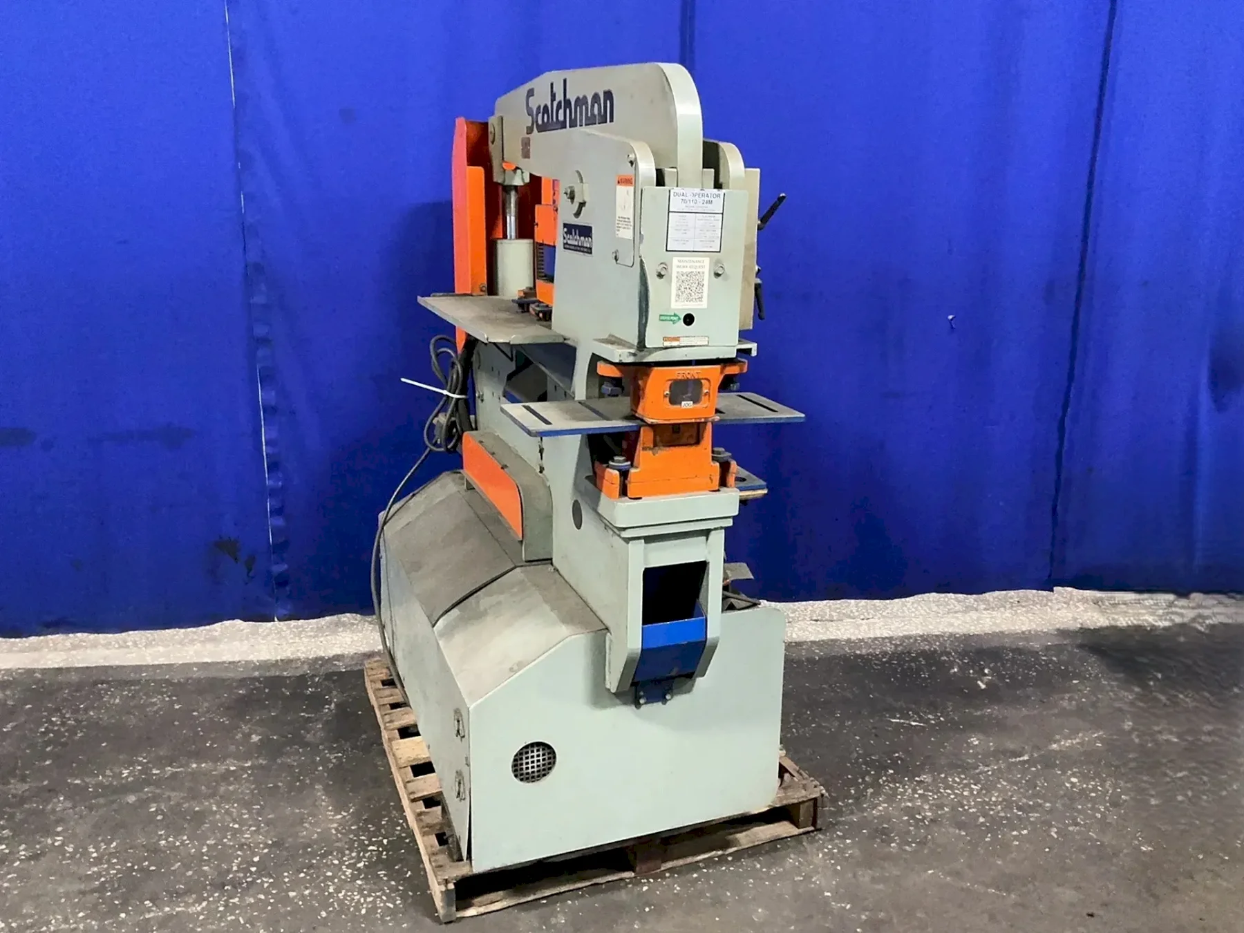 SCOTCHMAN 9” IRON WORKER  -  DO 70/110-24M