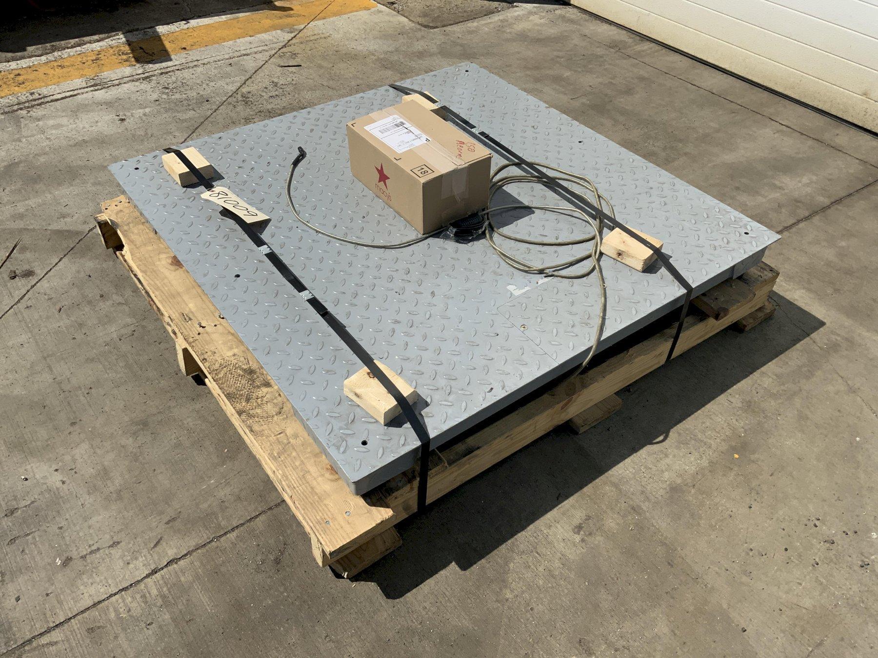 10,000-LB BRECKNELL MODEL DSB4848-10 48" X 48" DIGITAL PLATFORM SCALE: STOCK #81009