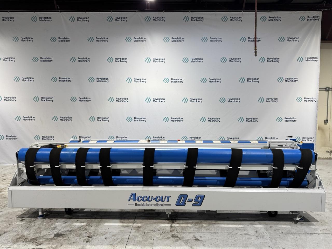 Accu-Cut Q-9 Carpet Cutting Machine, 2022 – Heavy Duty Flooring Roll Cutter