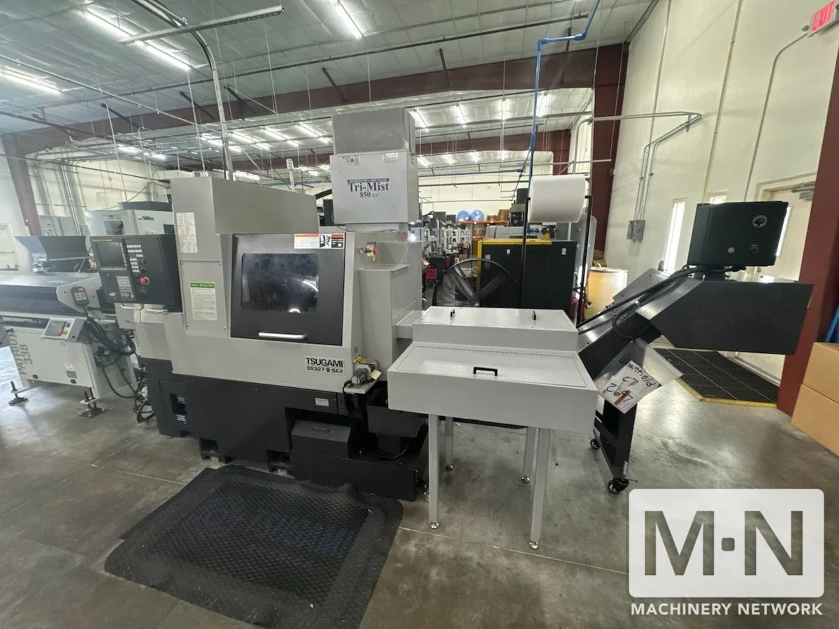 Tsugami SS327-III-5AX CNC Swiss Lathe, 2022