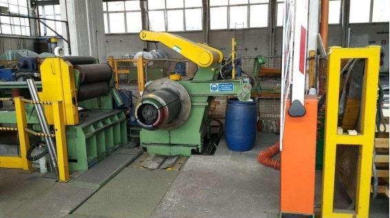 650mm x 3mm x 9 Ton Guida Dual Head Loop Stainless Slitting Line