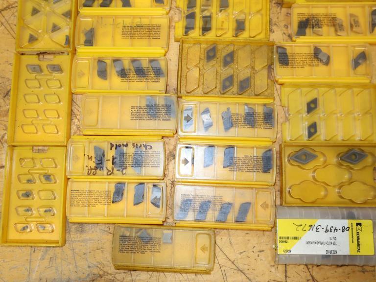 Kennametal - Assorted Carbide Inserts- Auction Item