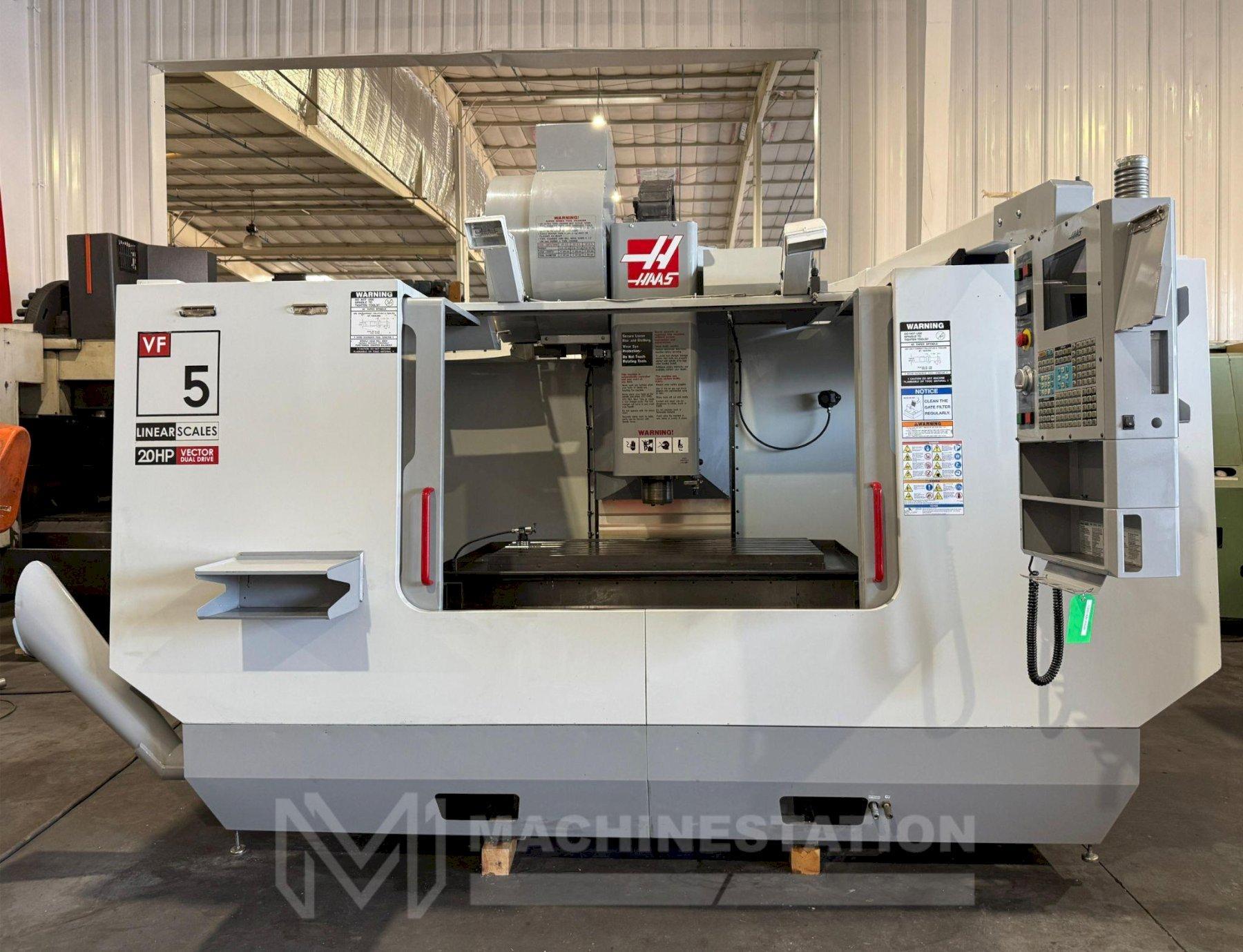 Haas VF-5B/40 CNC Vertical Machining Center – Mill