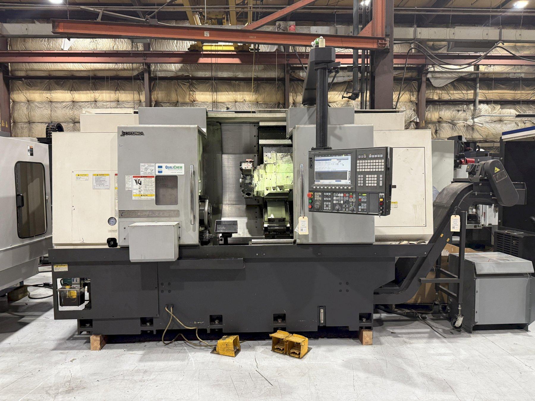 Used 2014 Okuma Genos L300E-MY CNC Lathe For Sale