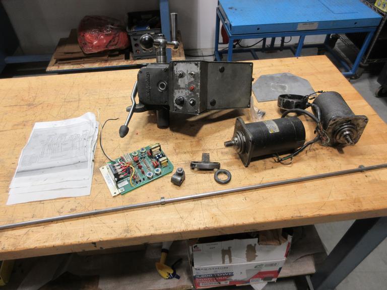 Bridgeport Variable Speed Table Fee Components- Auction Item