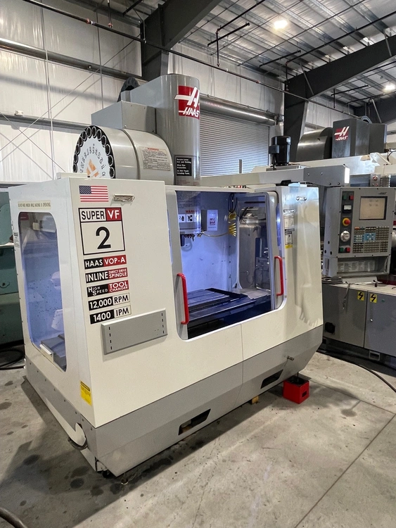 HAAS VF-2SS CNC VERTICAL MACHINING CENTER SUPER SPEED USA