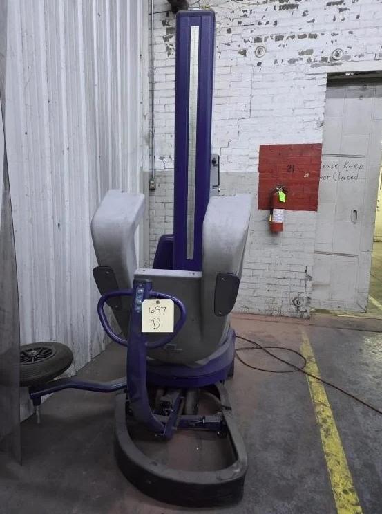 ROBOPAC S6 WRAPPING MACHINE. STOCK #