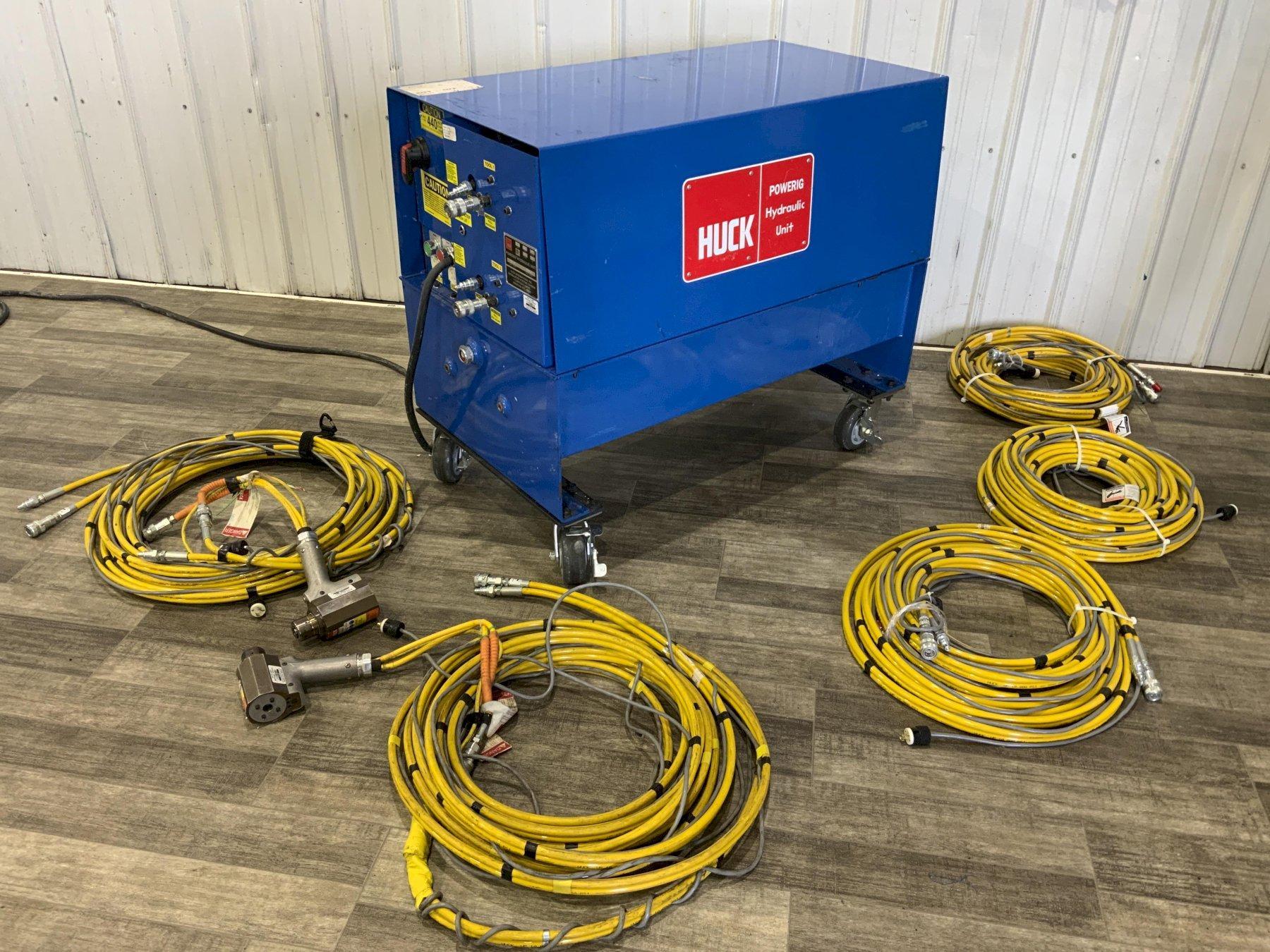 HUCK MODEL 918-5 POWERIG ELECTRIC HYDRAULIC UNIT: STOCK #81202