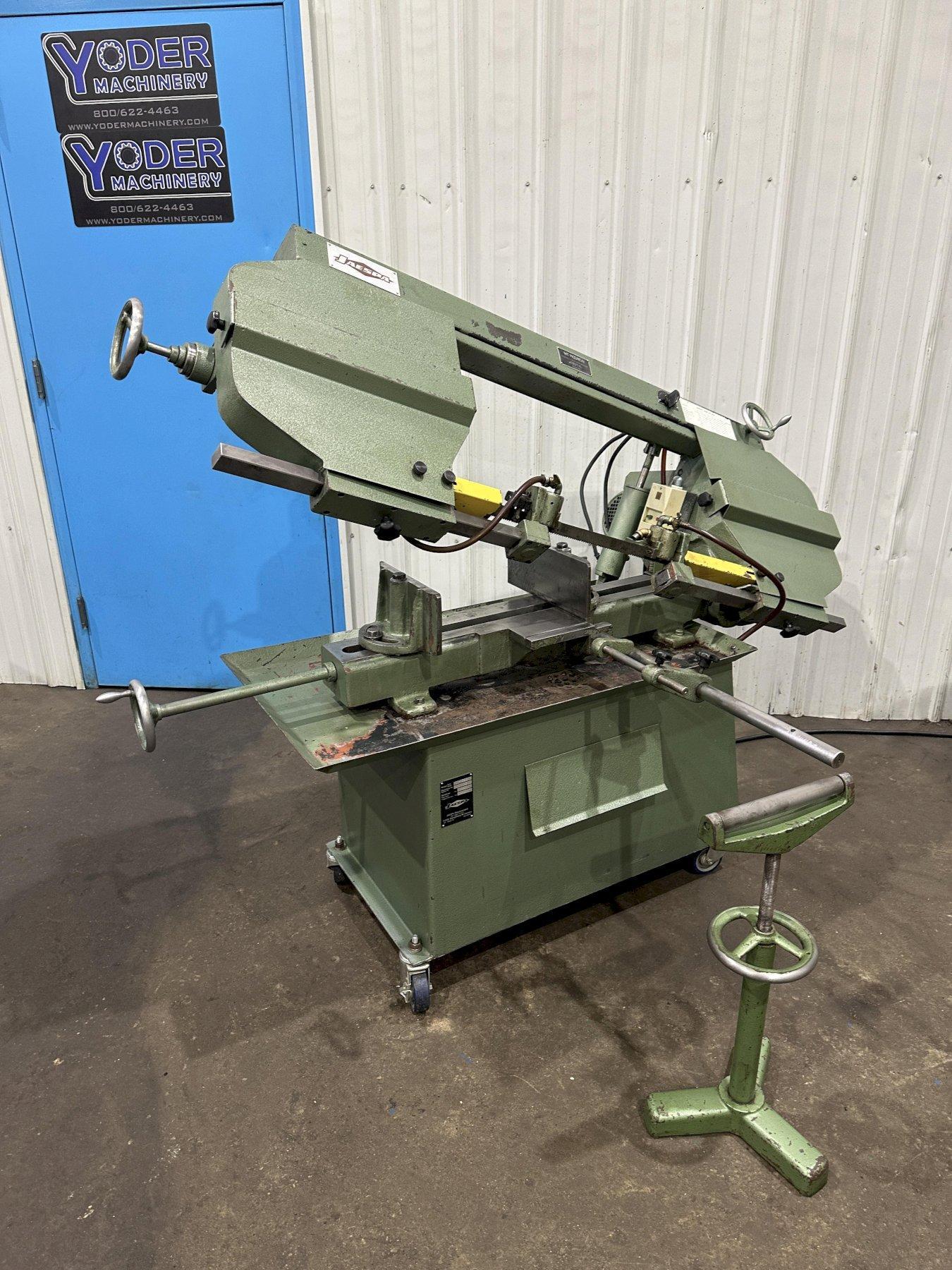 19.6 X 10.2" JAESPA MODEL #W-260 HORIZONTAL BAND SAW: STOCK #77908