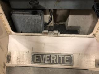 EVERITE MACHINE PRODUCTS ELECTOR CHEMICAL CUTTER TUBE CUT-OFF MACHINE MODEL CIC218 STOCK# 2130