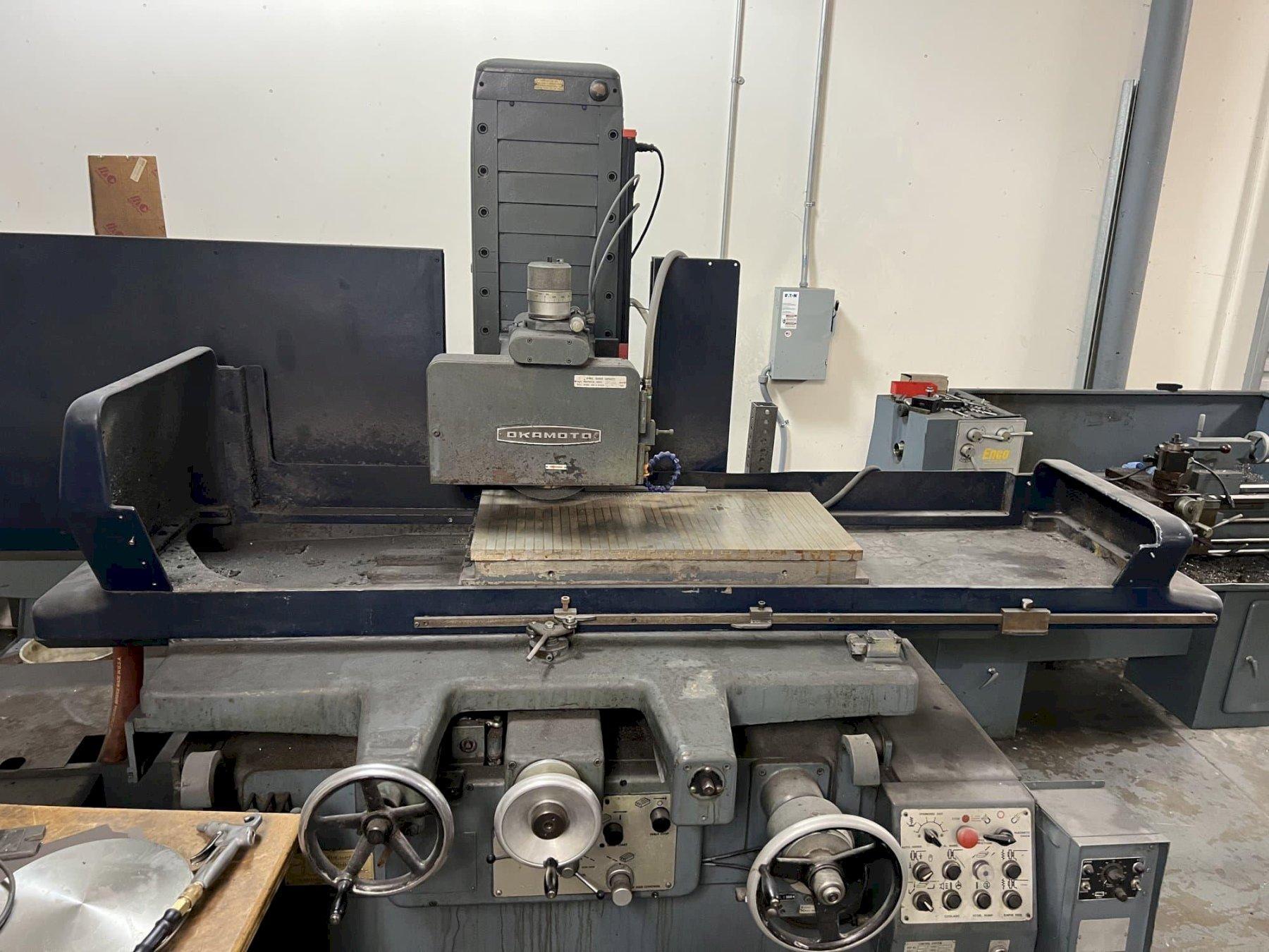 16″ x 32″ Okamoto PSG-84 Surface Grinder, 1981