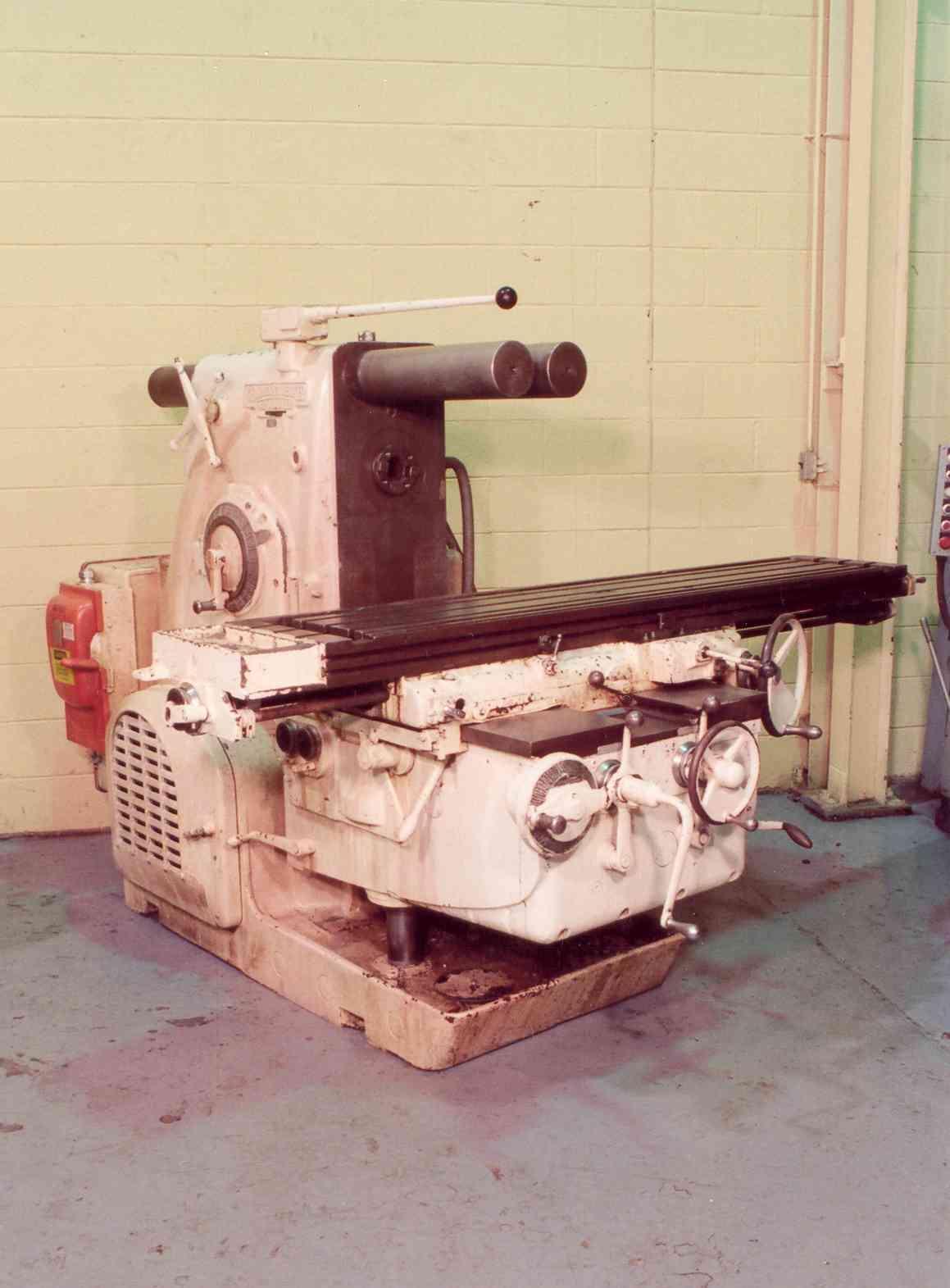 #4 KEARNEY & TRECKER #415TF PLAIN HORIZONTAL MILL: STOCK #16810