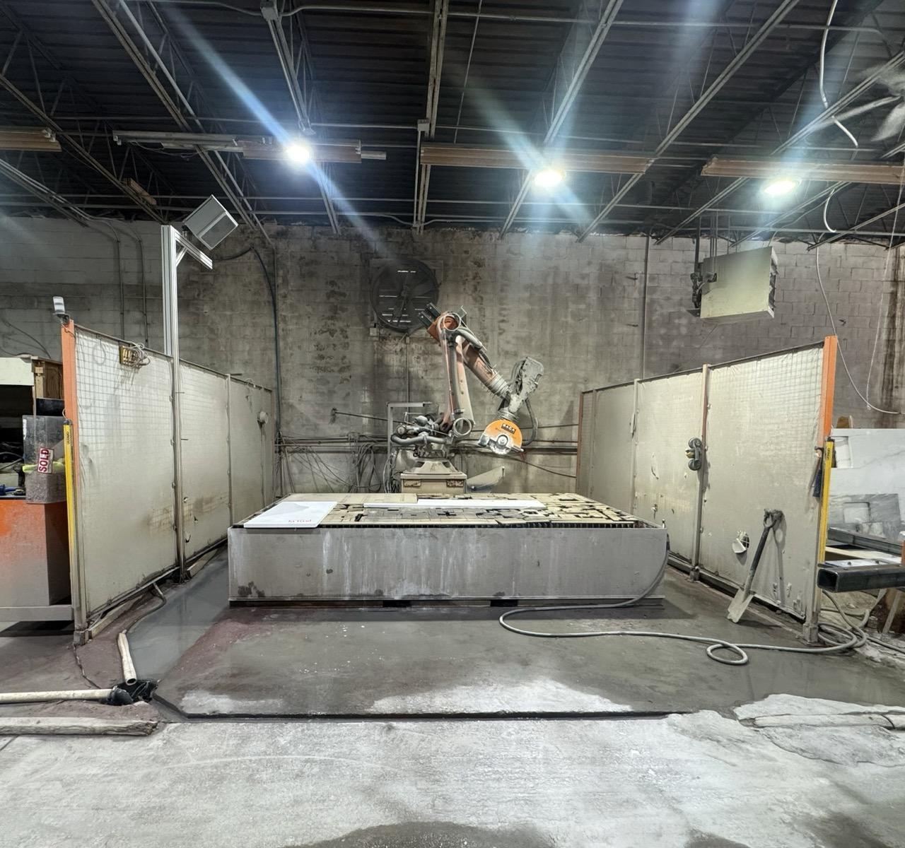 90″ x 144″ BACA Systems Robo SawJet RS201 Waterjet, 2018 – Laser Measuring & Vacuum Lifter
