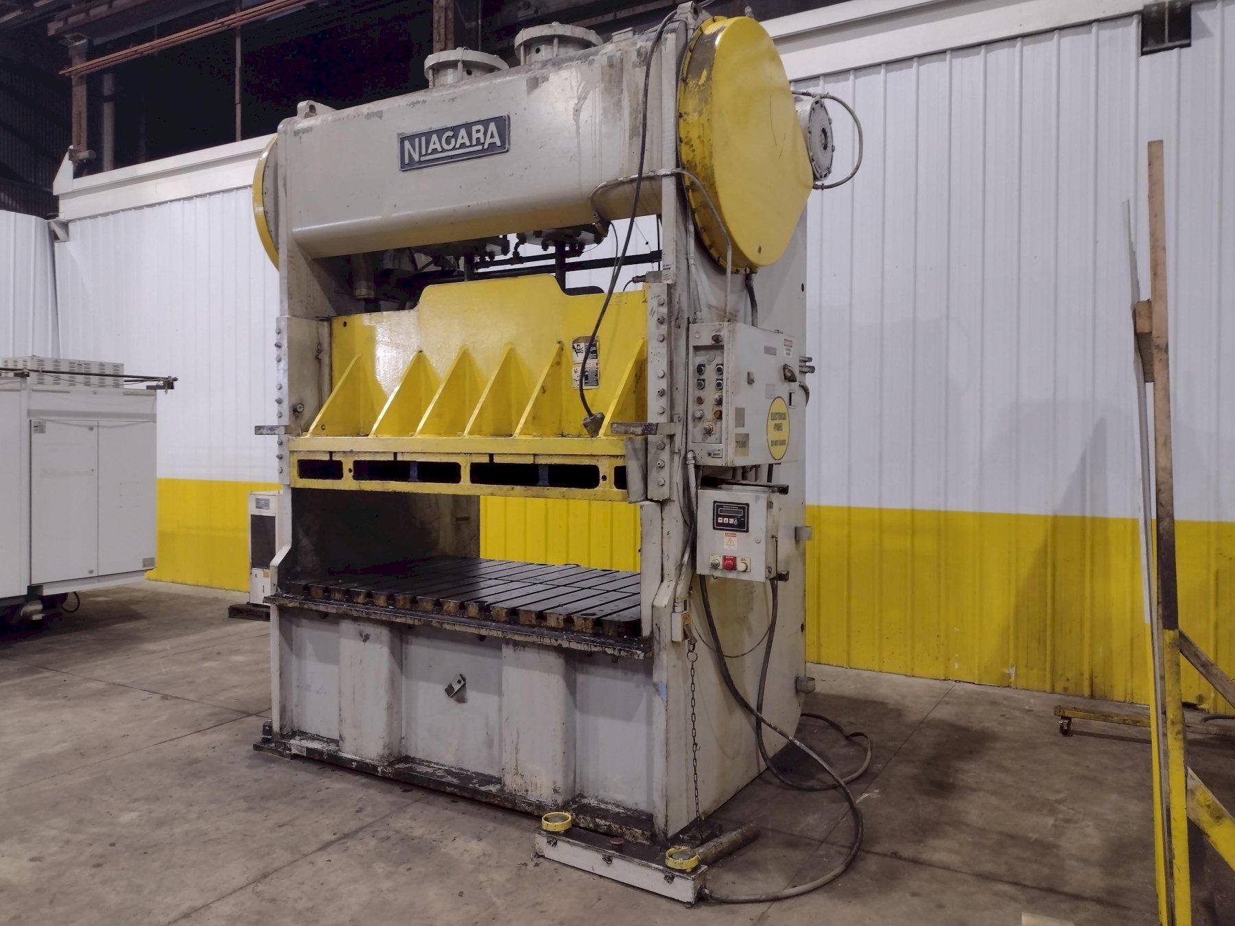 150 TON NIAGARA MODEL PN-150-84-48 SS SSDC STAMPING PRESS, 6" STROKE: STOCK #17008