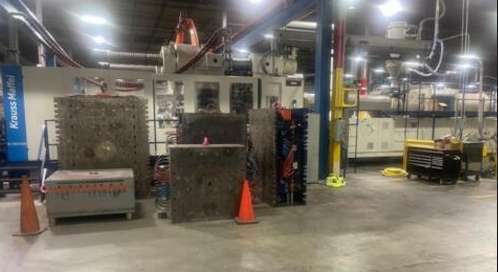 3000 ton Krauss Maffei Injection Molding Machine Type KM 2700/55000 MX YOM 2024