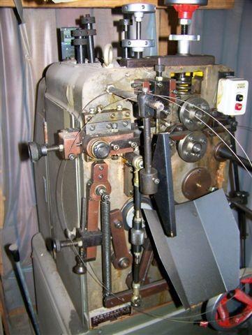 NATIONAL # 14CT SEGMENT TYPE AUTOMATIC SPRING COILING MACHINE