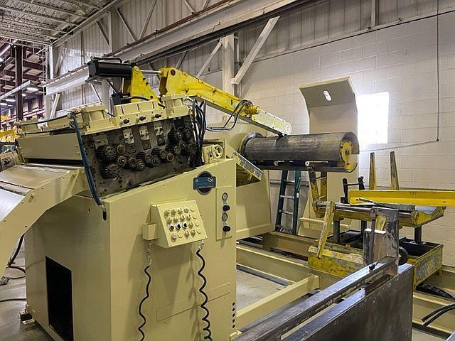 54" Coe Press Equipment Servo Feed Line, New 2006 includes COE Servomaster 3 Feed Control Package