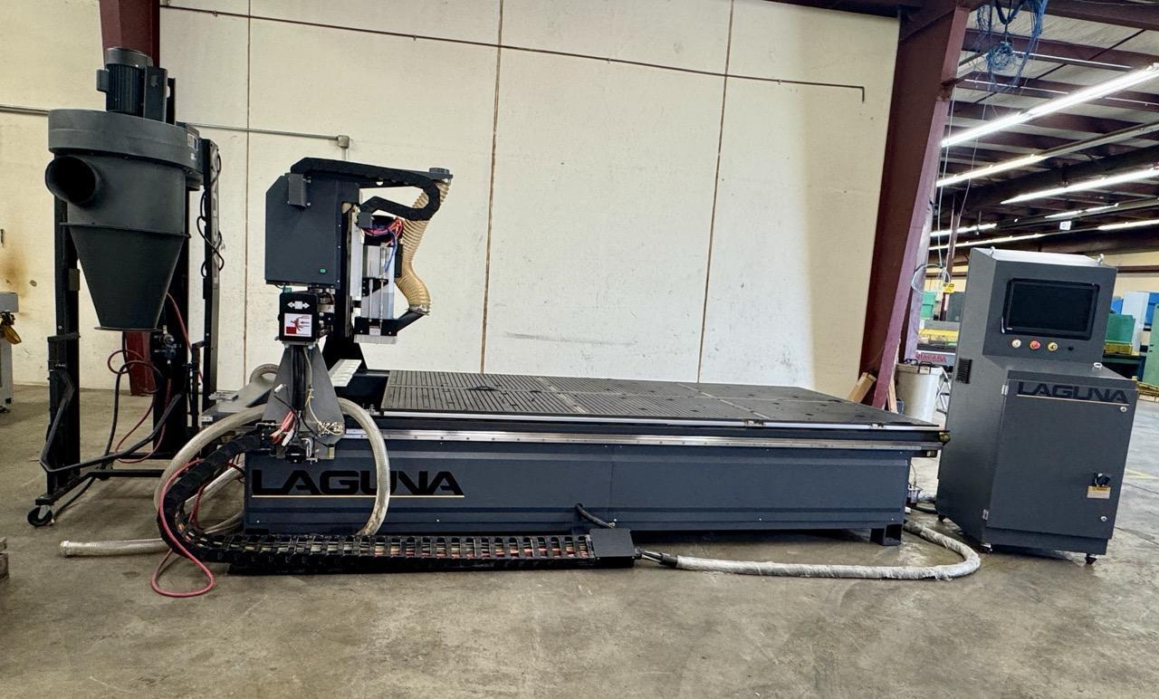 Laguna Tools SmartShop II MCNC SS2-2 5’ x 10’ CNC Router, 2024 – 11 HP HSD Spindle, 8-Tool ATC & 10 HP Vacuum Pump