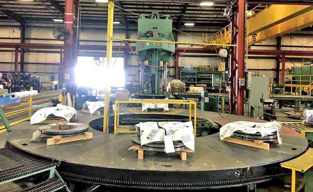 10,000# x 74" Braner Banding Line STOCK# 4486