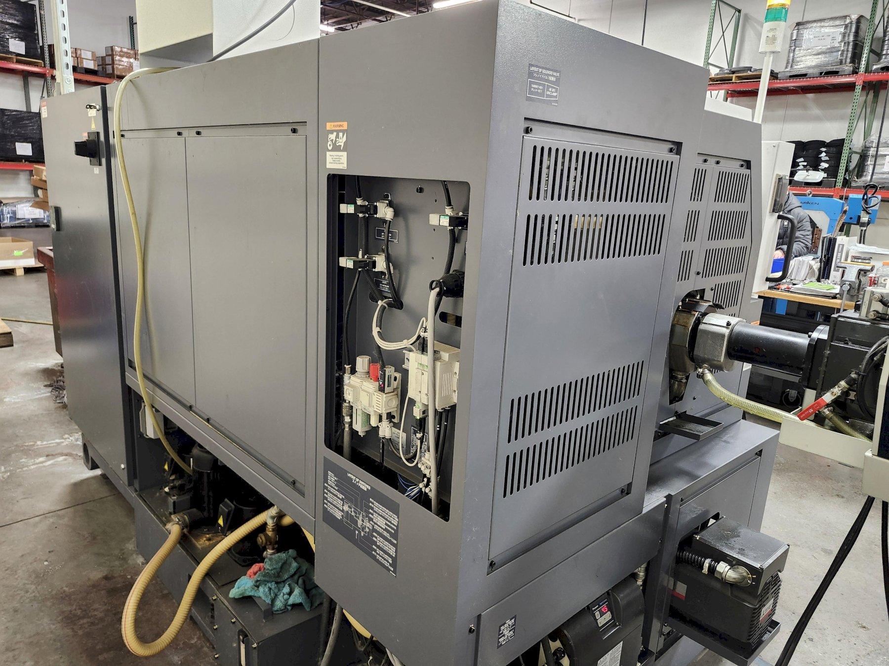 Citizen Miyano BNX-51MSY CNC Automatic Lathe, 7 Axis, 5000 RPM, 12 Pos. Turret, M70V Control, 20HP, High Pressure Coolant, Edge Tech-Patriot 551 Barfeed, New 2021