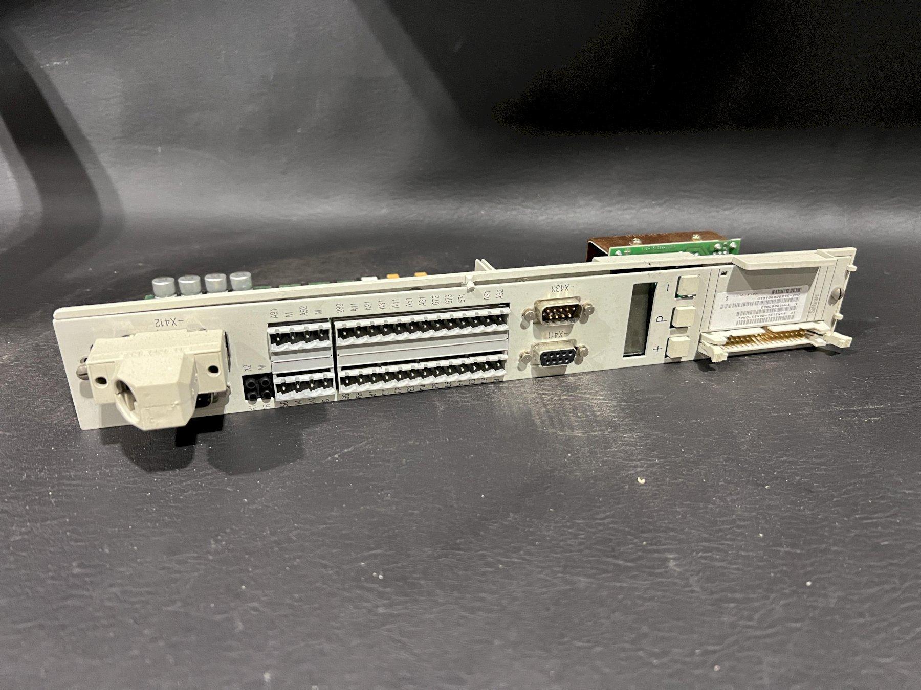 Siemens Simodrive 611 Spindle Control Module Board 6SN1121-0BA11-0AA1
6SN11210BA110AA1