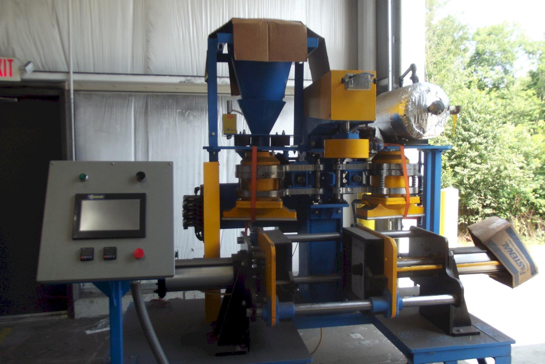 completely rebuilt Redford model cb16 cold box core machine with plc controls and mixer