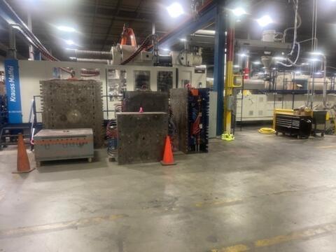 3000 ton Krauss Maffei Injection Molding Machine Type KM 2700/55000 MX YOM 2024