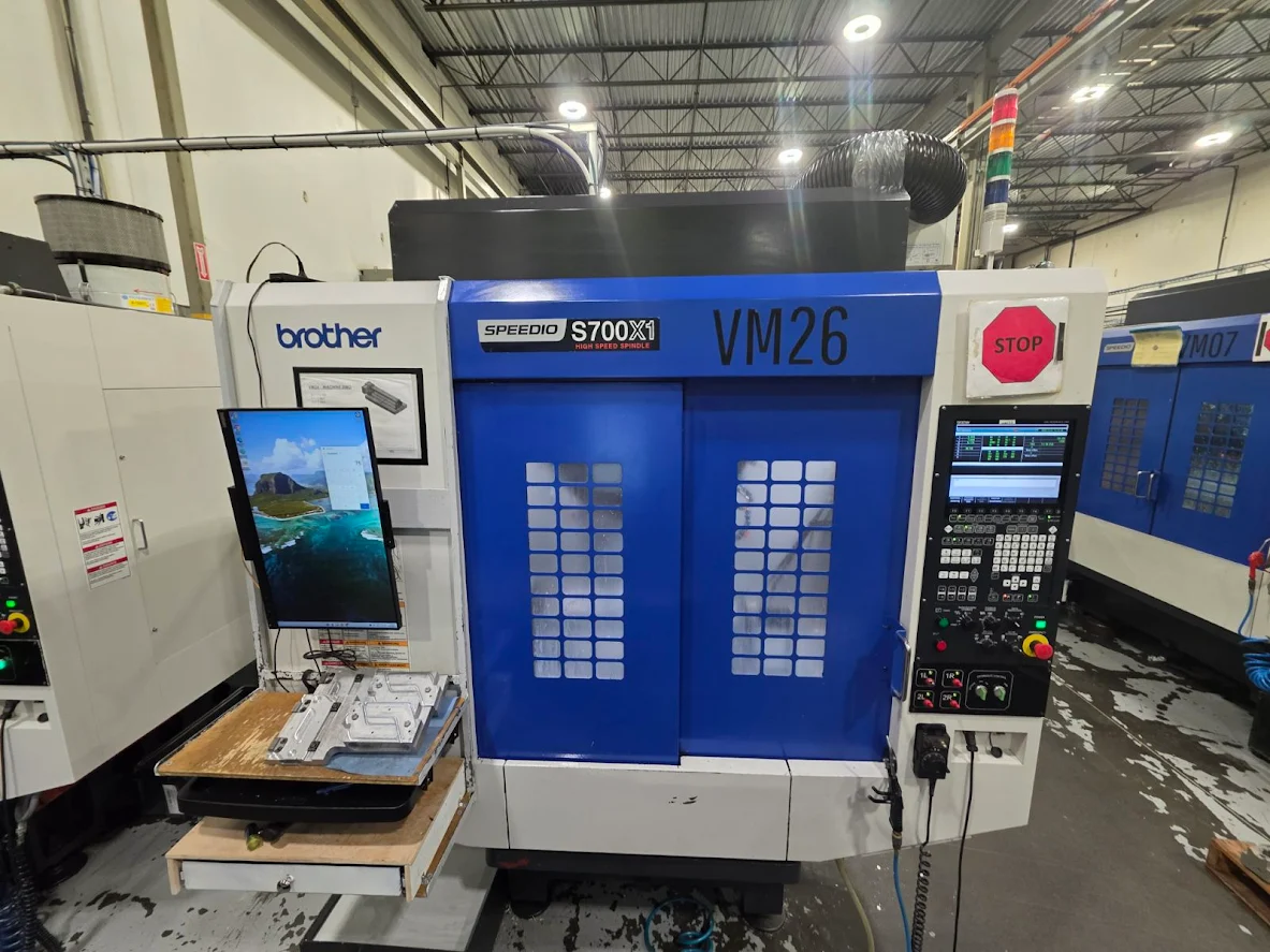 2018 BROTHER SPEEDIO S700 Compact Machining Center with 4th axis
