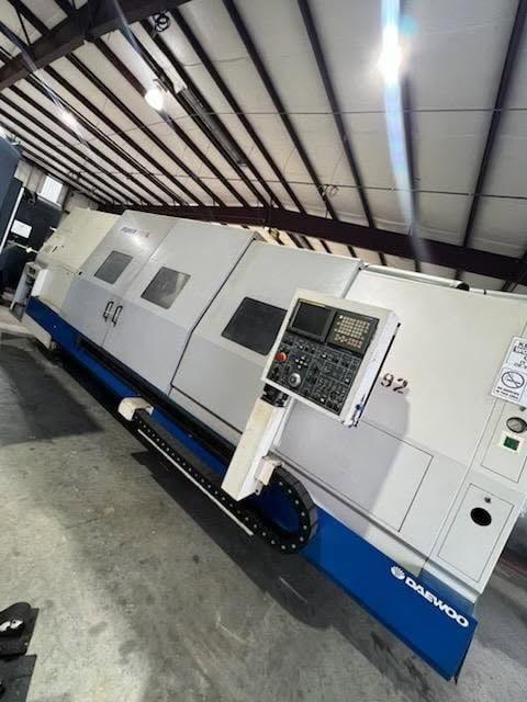 Daewoo Puma 700L CNC Lathe, 2001 – 35.4″ Turning, 126″ Between Centers, 18″ Chuck, 6.5″ Bar Capacity,