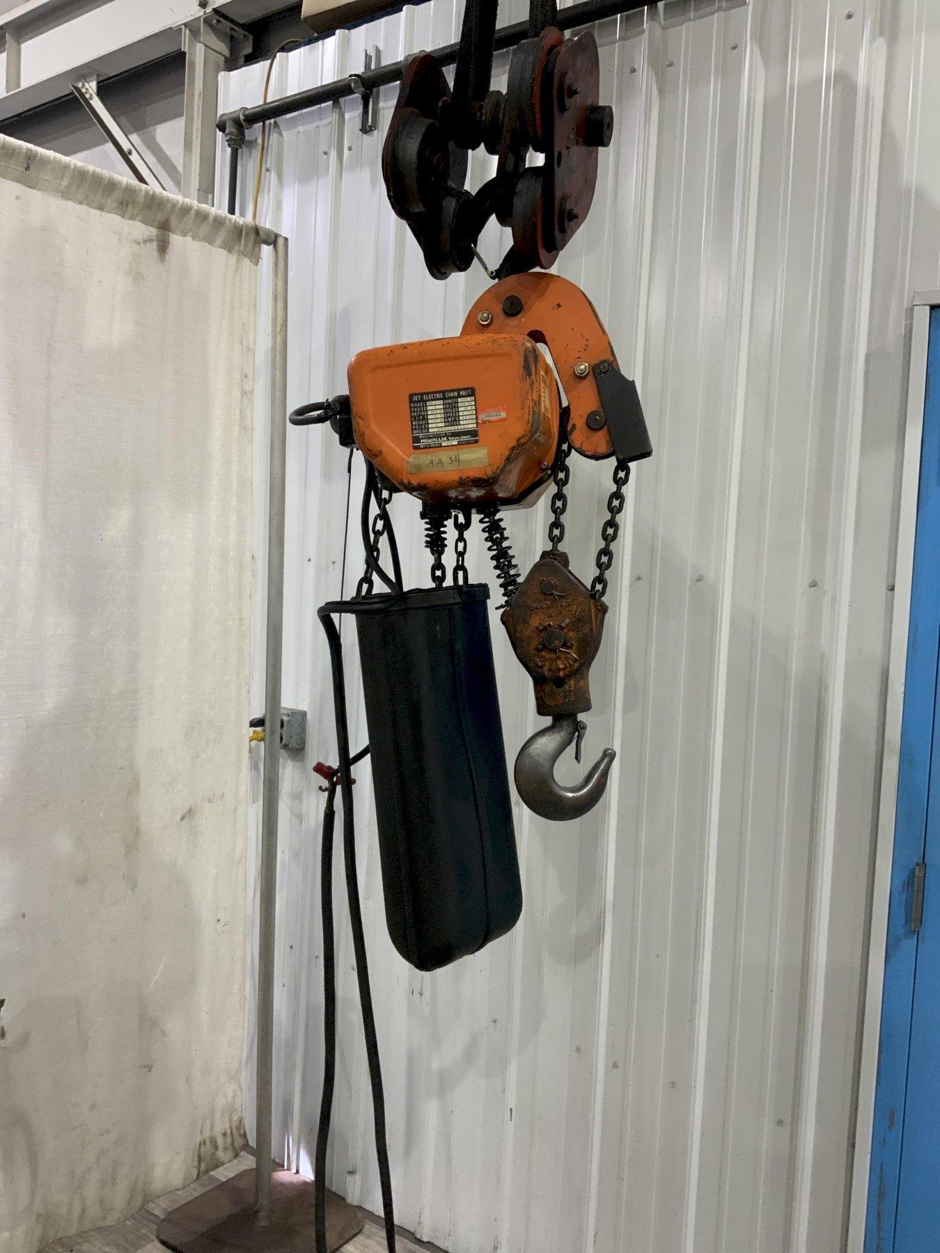 3 TON JET ELECTRIC CHAIN HOIST: STOCK #80623