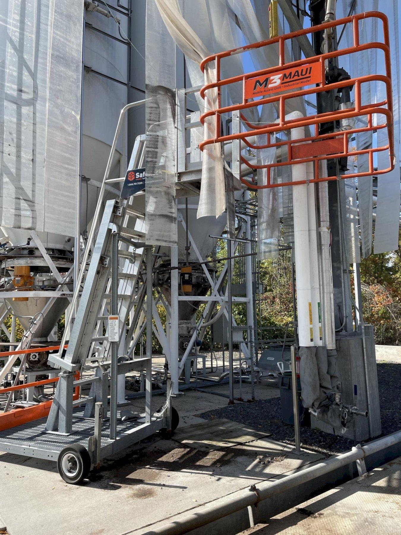 SafeRack M3 Maui Mobile Access Portable Platform, 10' to 14' Reach, Electric