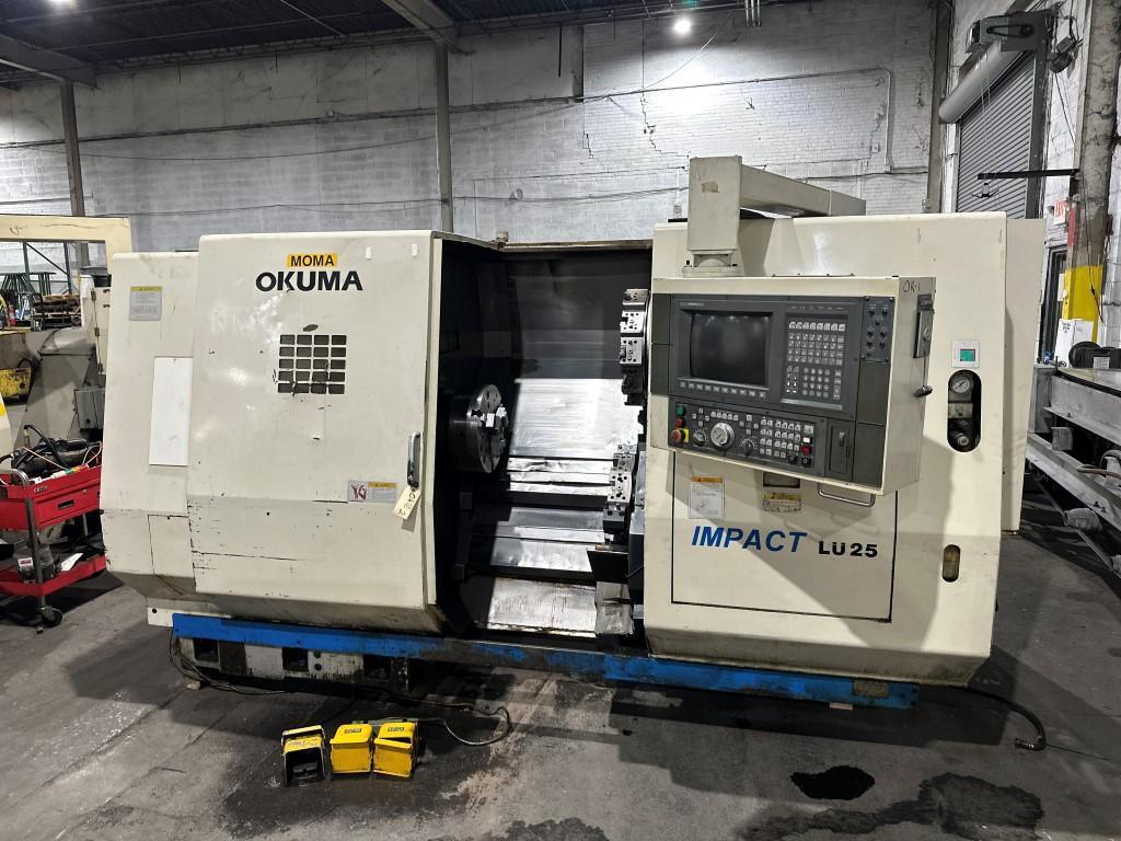 OKUMA IMPACT LU25-2SC/750 4-AXIS SLANT BED CNC TURNING CENTER