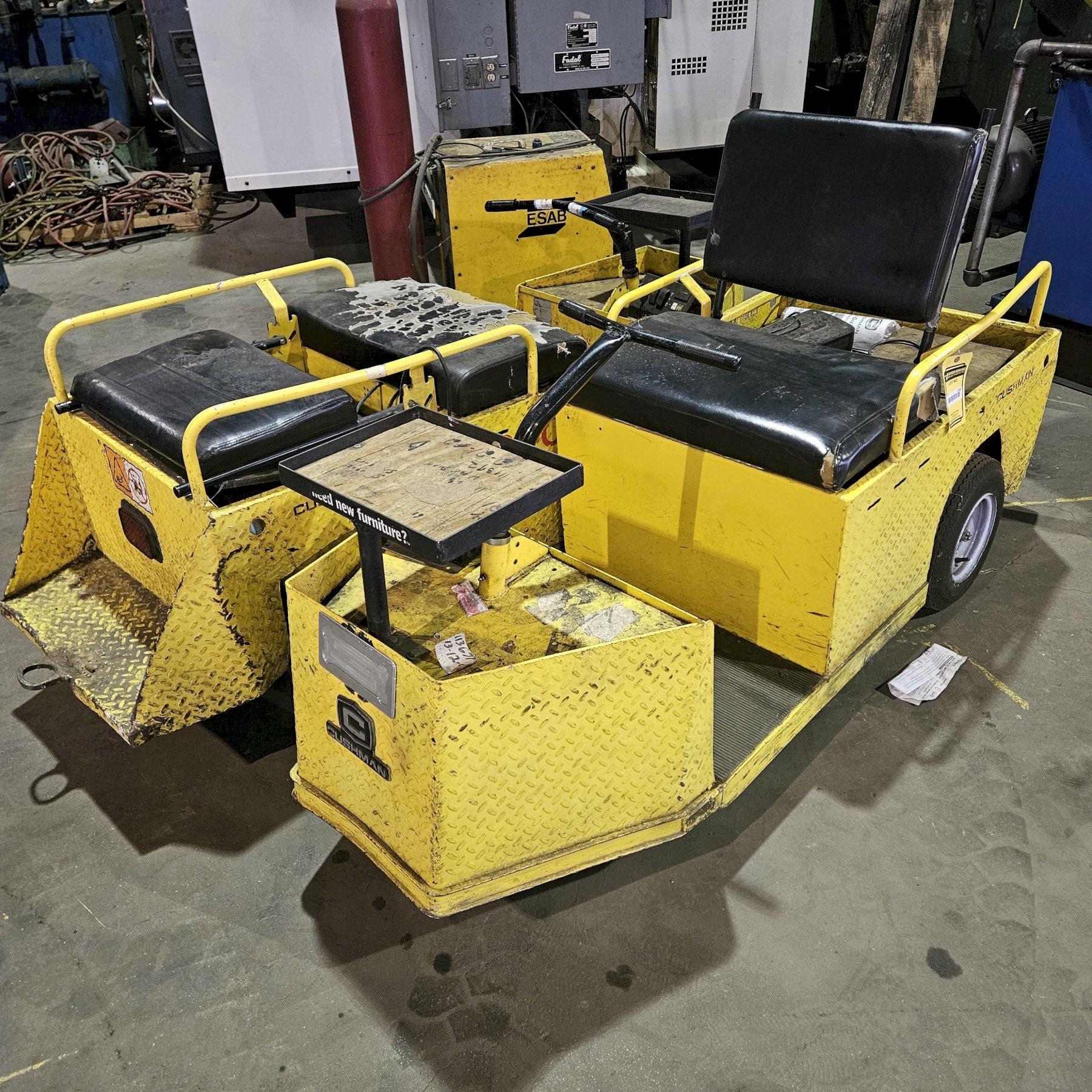 CUSHMAN ELECTRIC UTILITY CART. STOCK # 1218225.