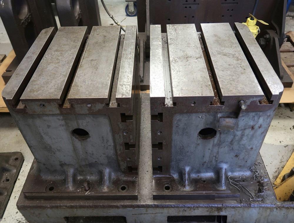 14" X 25" X 12" HIGH HERBERT DEVLIEG ANGLE PLATE: STOCK #78180