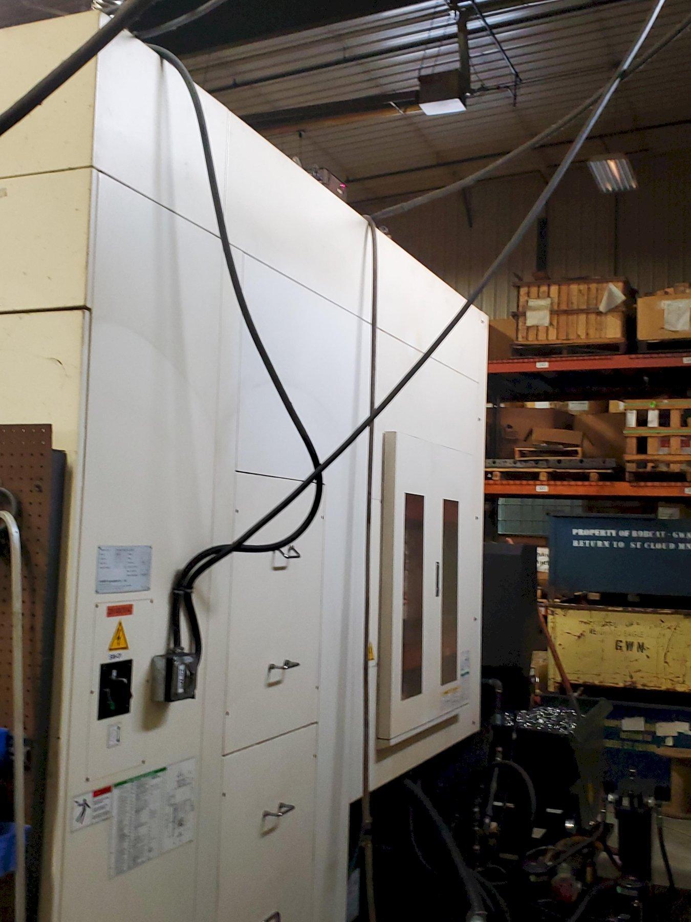 Averex HS-630I CNC Horizontal Machining Center, New 2014, Fanuc 31i, 1-Degree Index, 10,000 RPM, 2-Pallets: 24.8" x 24.8", 50 Big Plus Taper, 60 Tools, Coolant Thru, 50/60 HP
