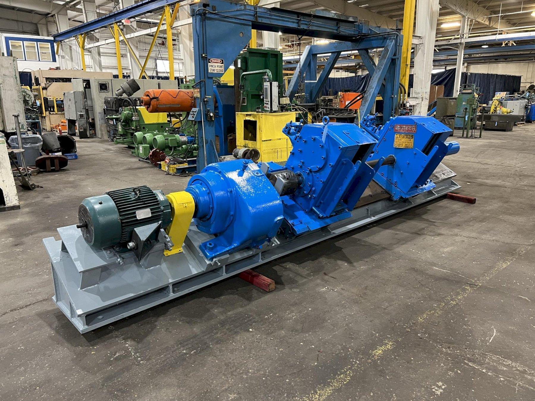 72" x 3/8" Butech Dual Rotary Scrap Choppers
