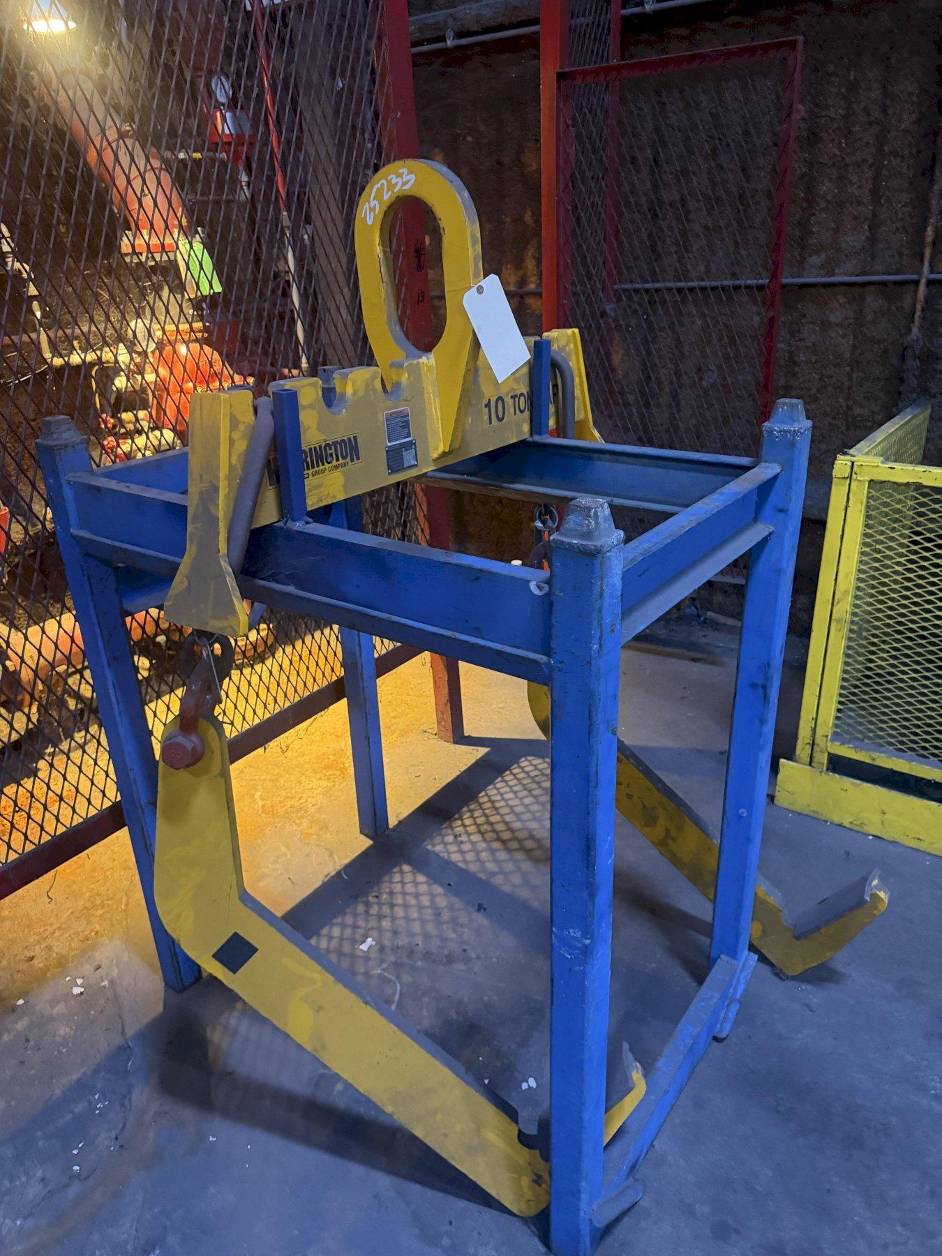 10 TON MODEL #NACL-10-48 HARRINGTON KITO NARROW ARM COIL LIFT PICKER: YOBRO #25233
