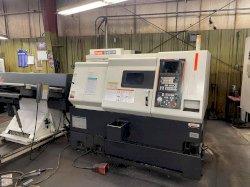 Mazak QTN-250 CNC Lathe with LNS QL Servo S3 Bar Feeder For Sale - 2005