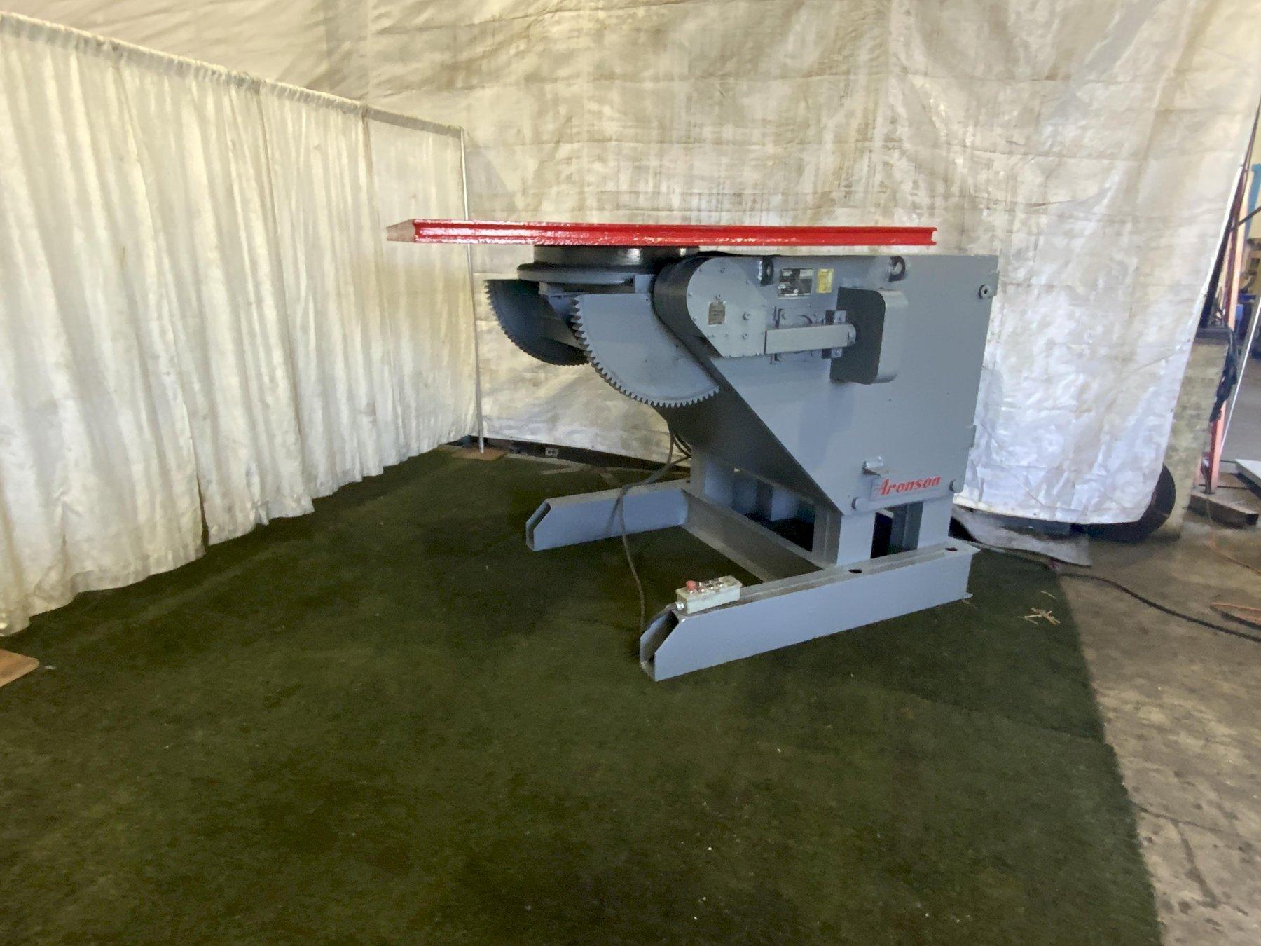 24,000 LBS ARONSON MODEL HD240B HEAVY-DUTY WELDING POSITIONER: STOCK #81048