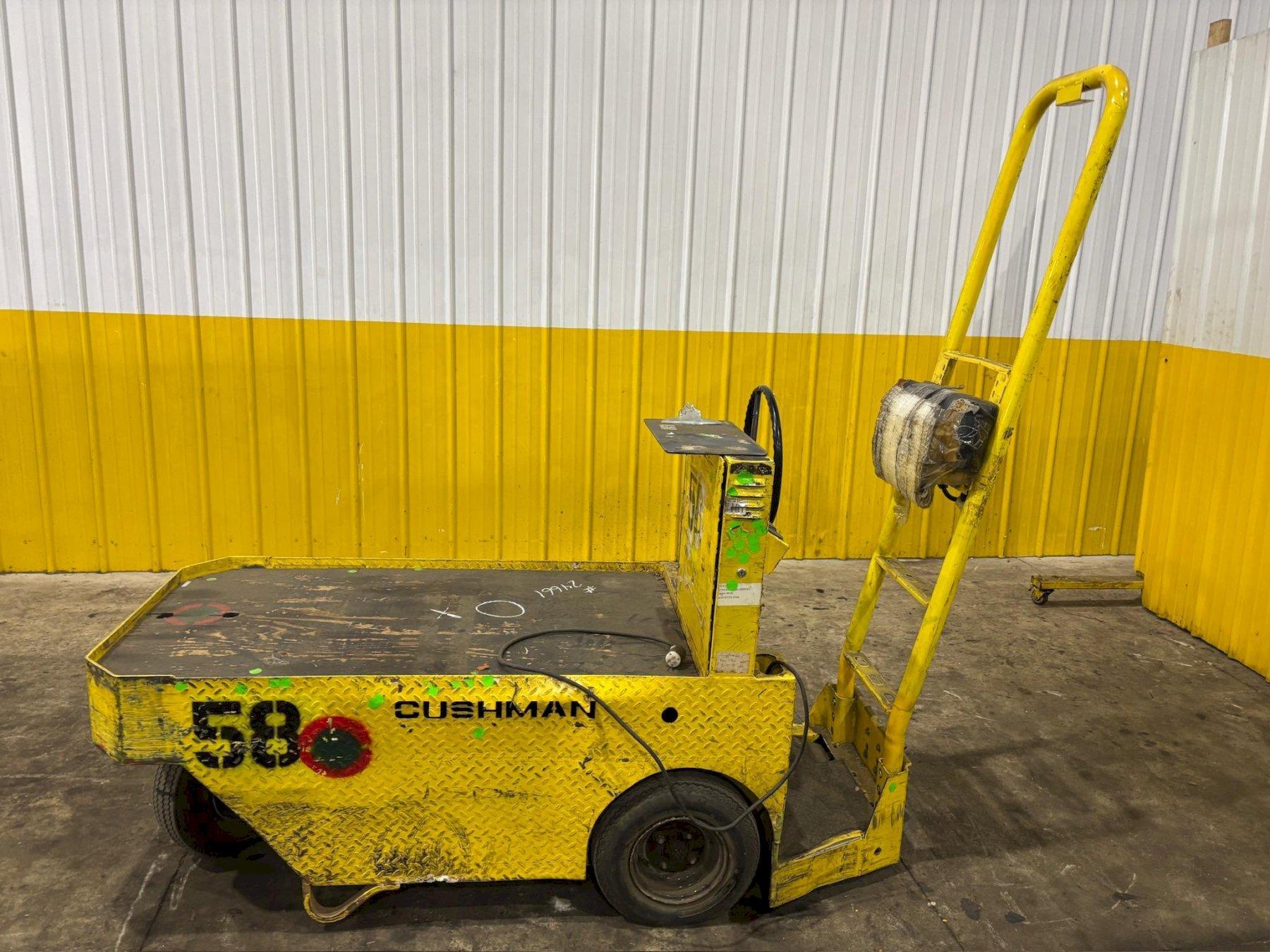 36 VOLT CUSHMAN MODEL #898361 STOCK CHASER/TUGGER CART: YOBRO #24661