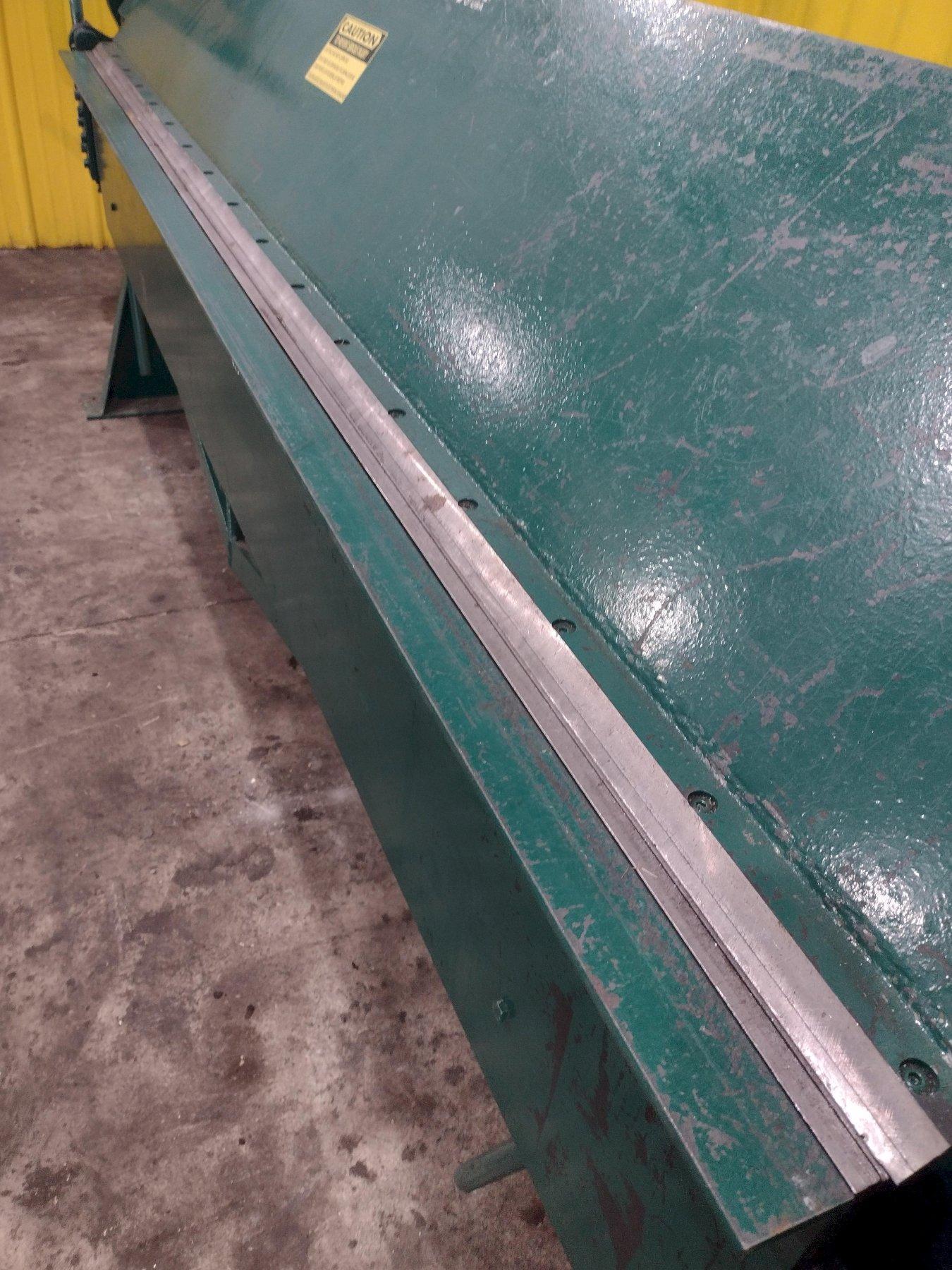 Tennsmith 8' x 16 Gauge Manual Hand Apron Bending Brake, Mdl. HB97-16