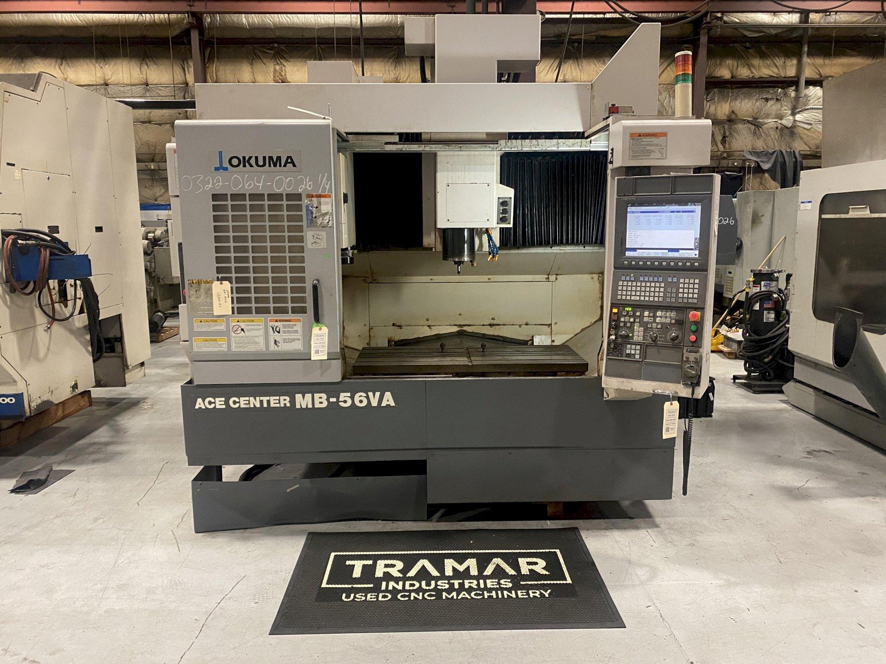 2008 Okuma MB-56VA Used CNC Vertical Machining Center For Sale