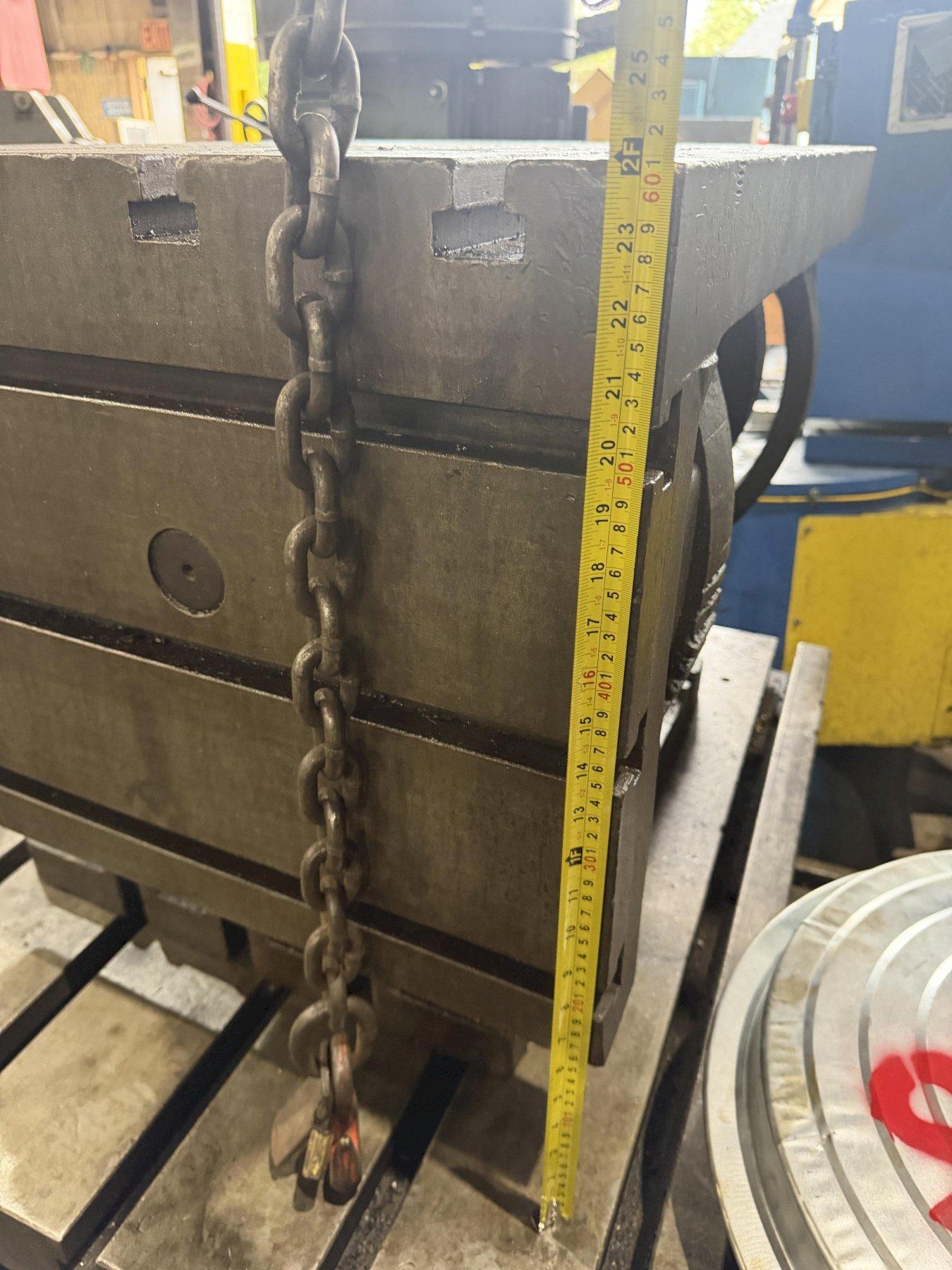 30" X 24" X 24" CARLTON TILTING BOX DRILL TABLE T SLOTS : YOBRO 26365