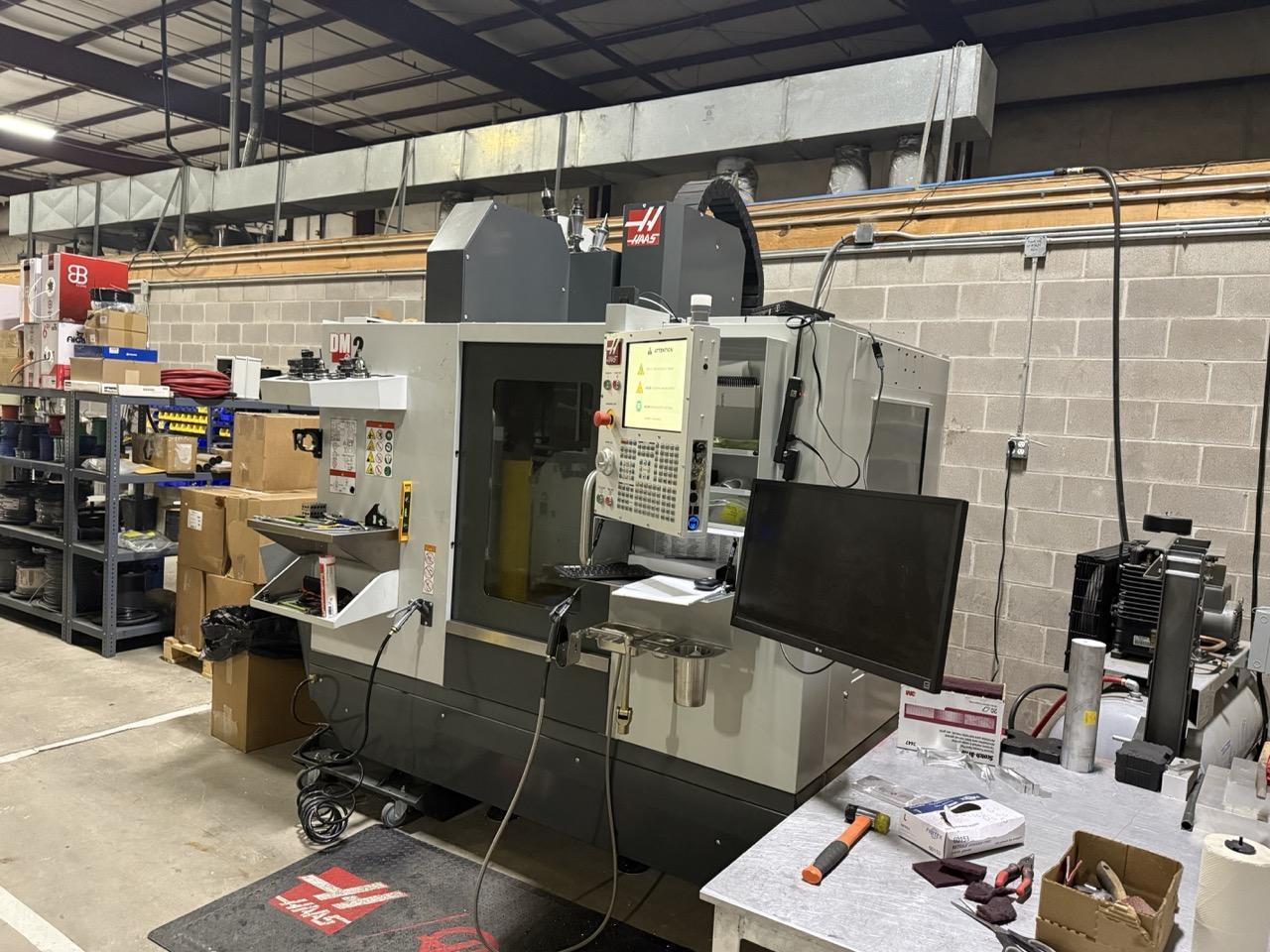 Haas DM-2 VMC, 2024 – WIPS, 15k Spindle, TSC, HSM