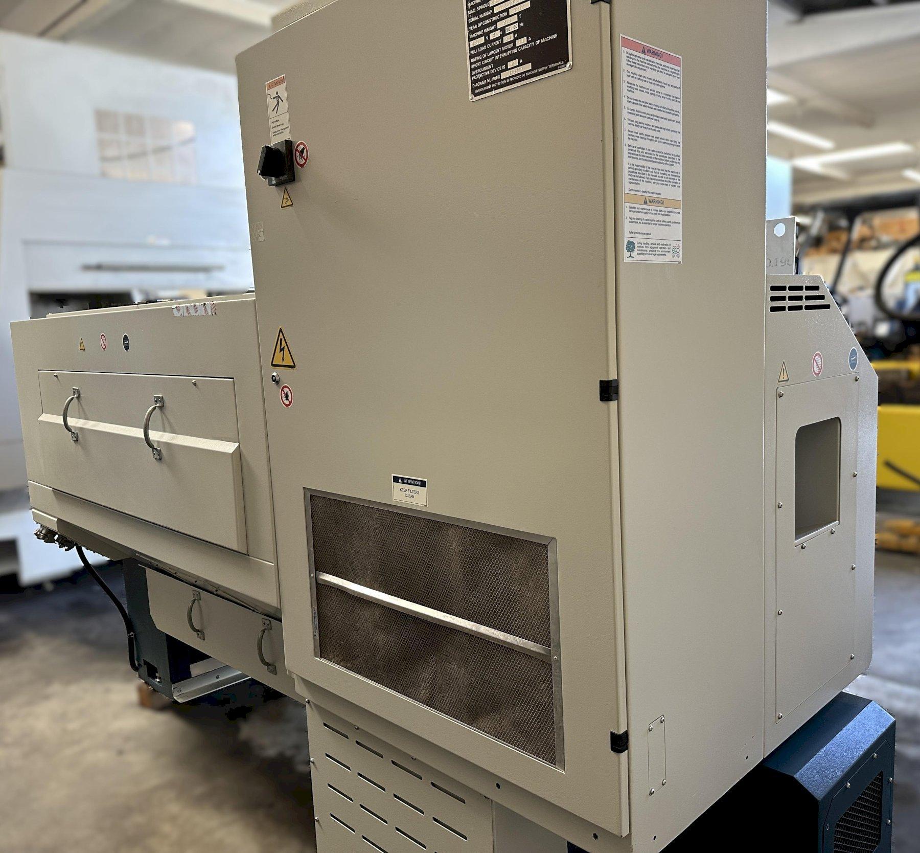 Romi C-420 CNC Lathe Siemens 828D Control, 8″ Chuck, Hand Wheels, Conversational Control