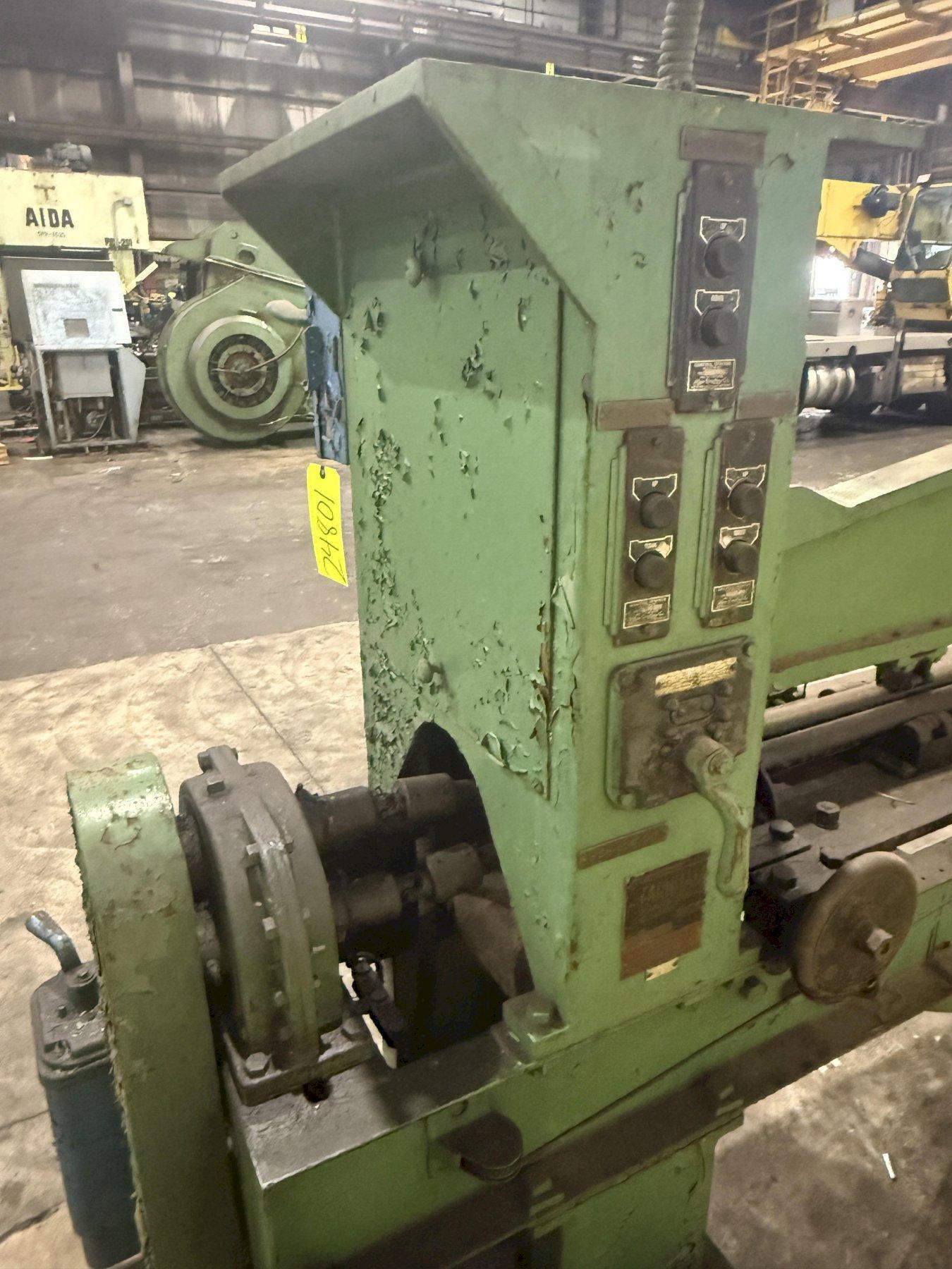 12' FARNHAM MODEL #5-41-8 ROLL FORMING MACHINE