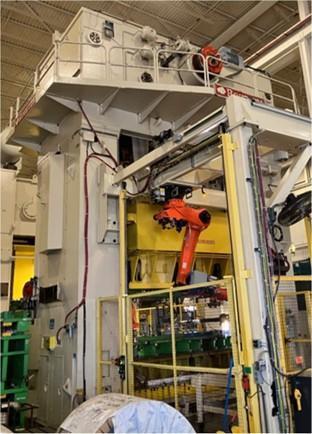 1000 Ton Rovetta Double Action Press