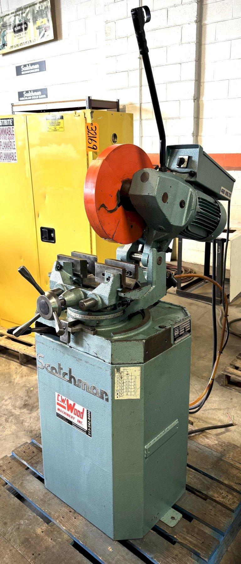 14" Scotchman Cold Saw CP0 350LT, Miter, 4-7/8" Tube, 2" Solids,  3 HP