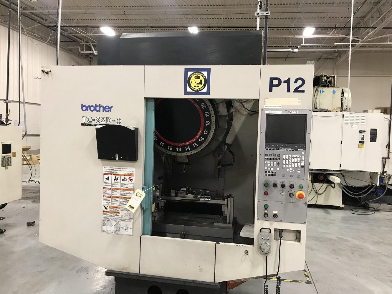 Brother TC-S2D-0 CNC Drilling & Tapping Machine, B00 Control, 27.6