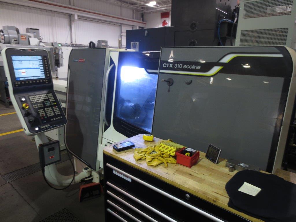 DMG Mori Seiki CTX-310 Econline, Siemens 840D, 8